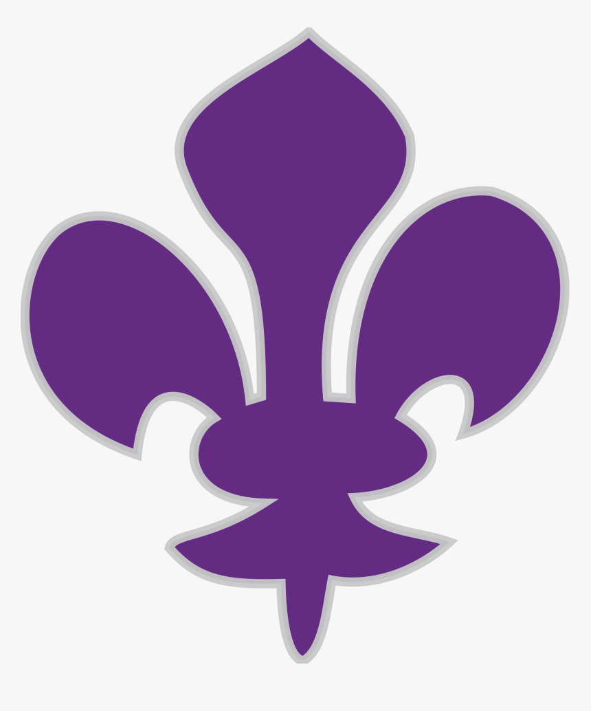 Flor De Lis Png - Fleur De Lis Violet Png, Transparent Png, Free Download