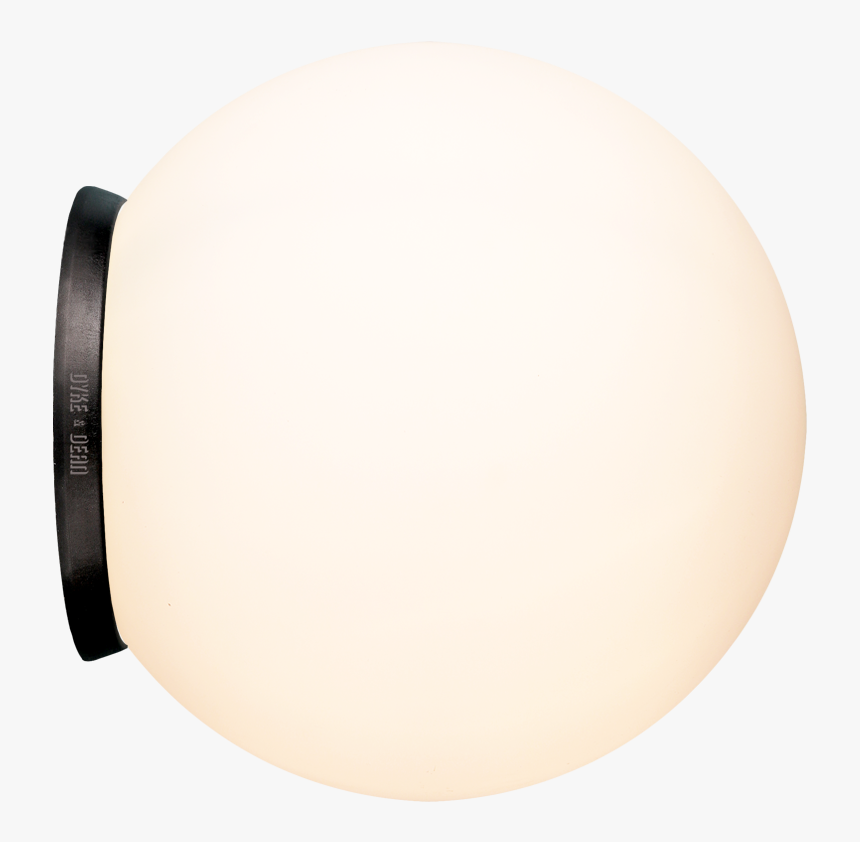 Sphere Lamp Black Base 300mm - Lampshade, HD Png Download, Free Download