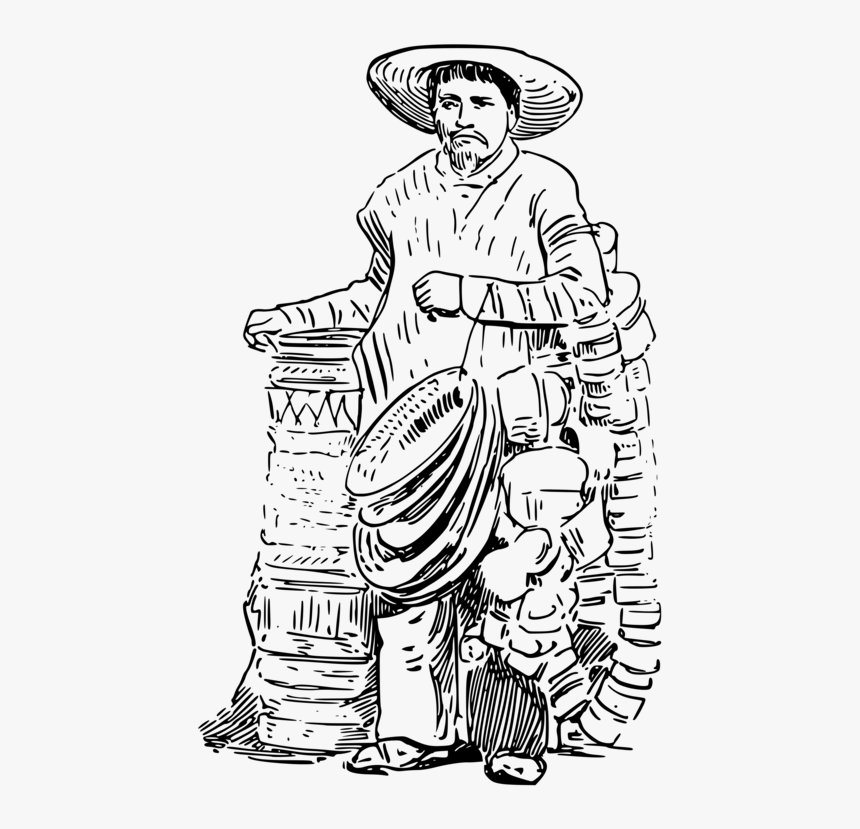 Vendor Png Black And White - Vendor Clipart Black And White, Transparent Png, Free Download