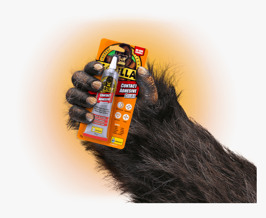 Gorilla Super Glue Advertising, HD Png Download, Free Download