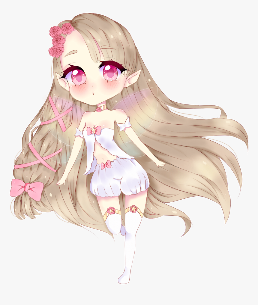 I Will Draw Anything In Cute Anime Chibi Style - Anime Chibi Girl Background Transparent, HD Png Download, Free Download