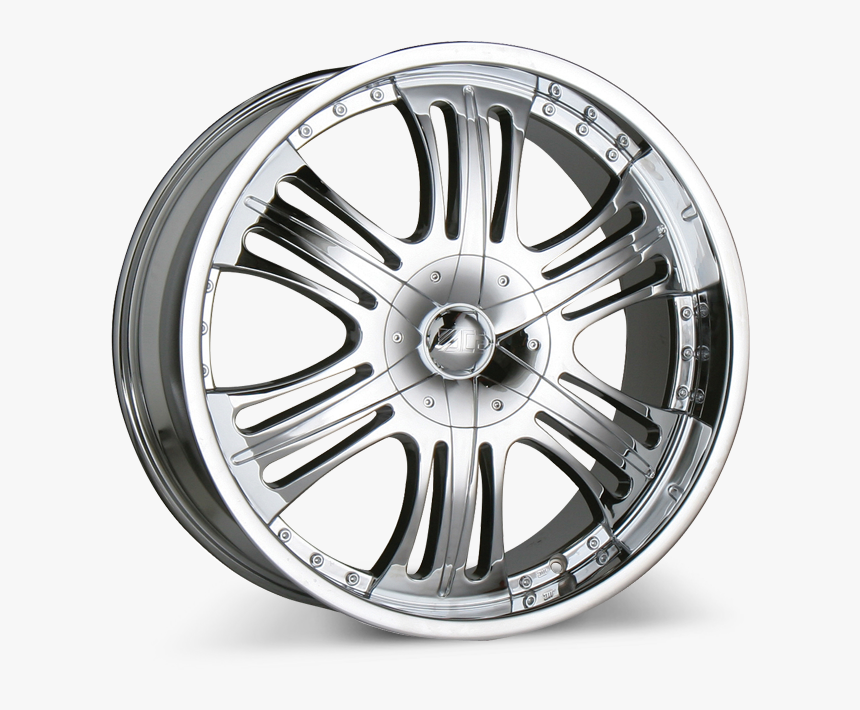 Mack C808b Chrome Wheels & Rims - Vision Turbine Wheel, HD Png Download, Free Download