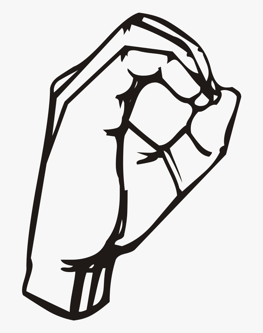 Sign Language O - O In Sign Language, HD Png Download, Free Download