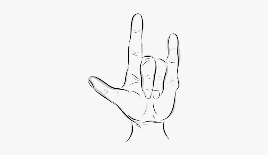 Love You Sign Language Png, Transparent Png, Free Download