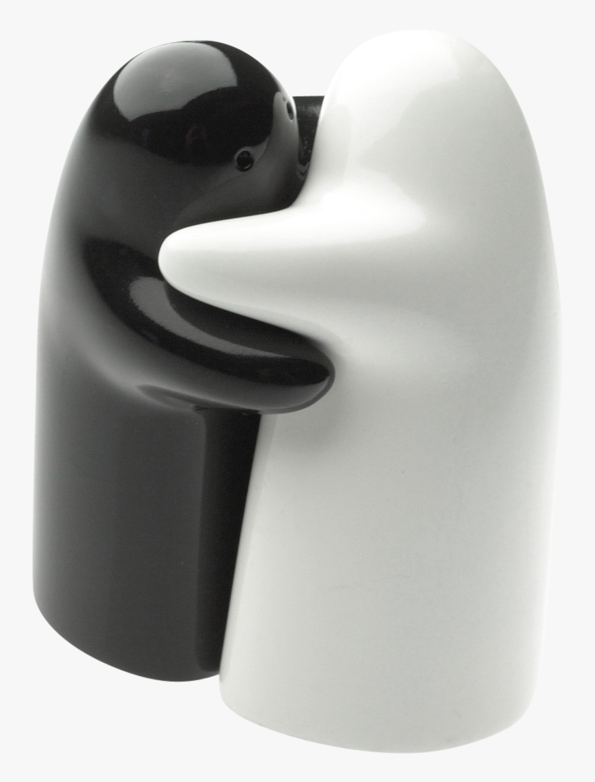 Hug, Ceramic Salt & Pepper Shakers-0 - Hugging Salt And Pepper, HD Png Download, Free Download