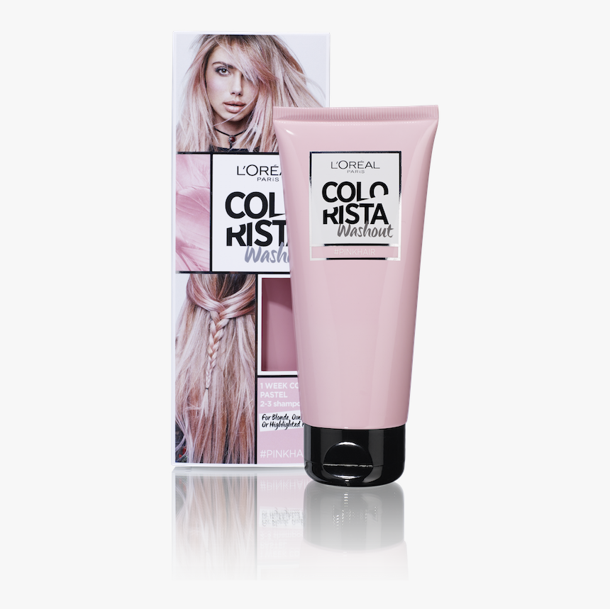 L Oreal Paris Colorista Washout Pink, HD Png Download, Free Download