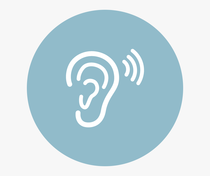 Transparent Hearing Png - Circle, Png Download, Free Download