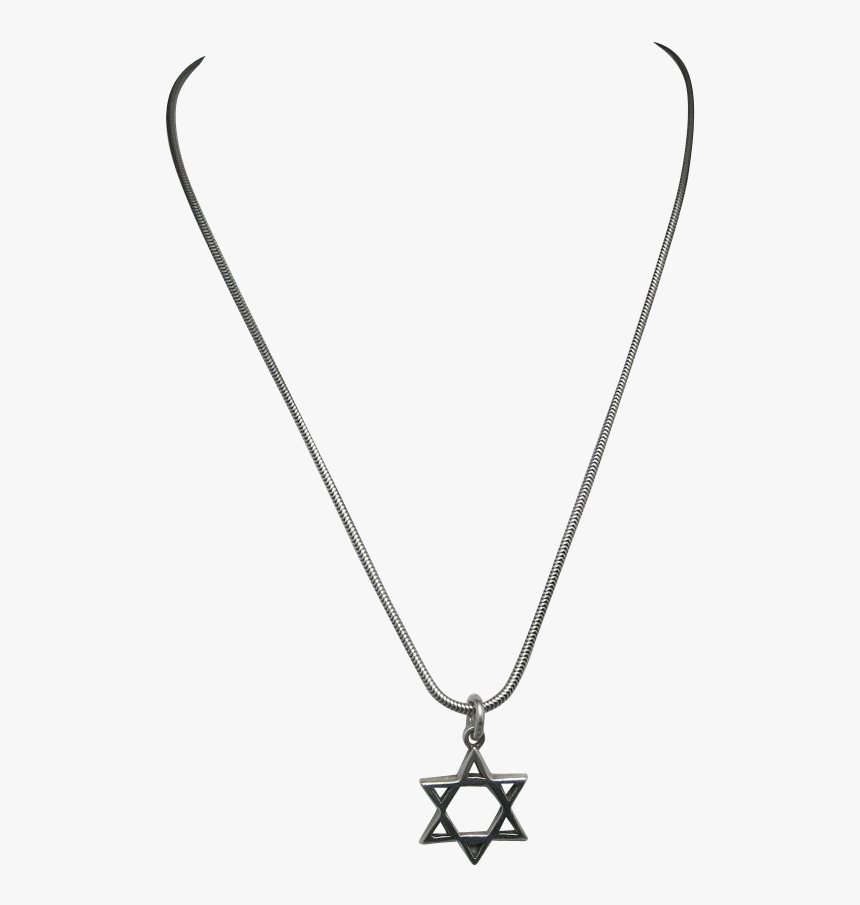 Star Of David Necklace Png - Necklace, Transparent Png, Free Download