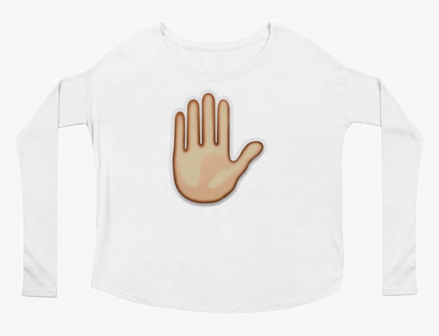 Women"s Emoji Long Sleeve T-shirt - Long-sleeved T-shirt, HD Png Download, Free Download