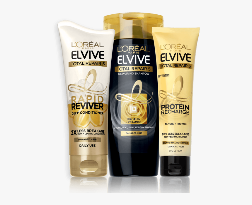 Loreal Elvive - L Oreal Elvive Rapid Reviver Deep Conditioner, HD Png Download, Free Download