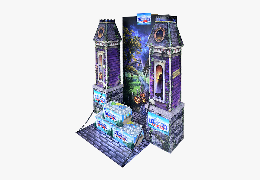 Nestle Waters Ice Mountain Halloween - Clock Tower, HD Png Download, Free Download