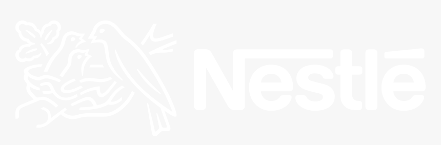 Nestlé - Nestle Logo White Transparent, HD Png Download, Free Download