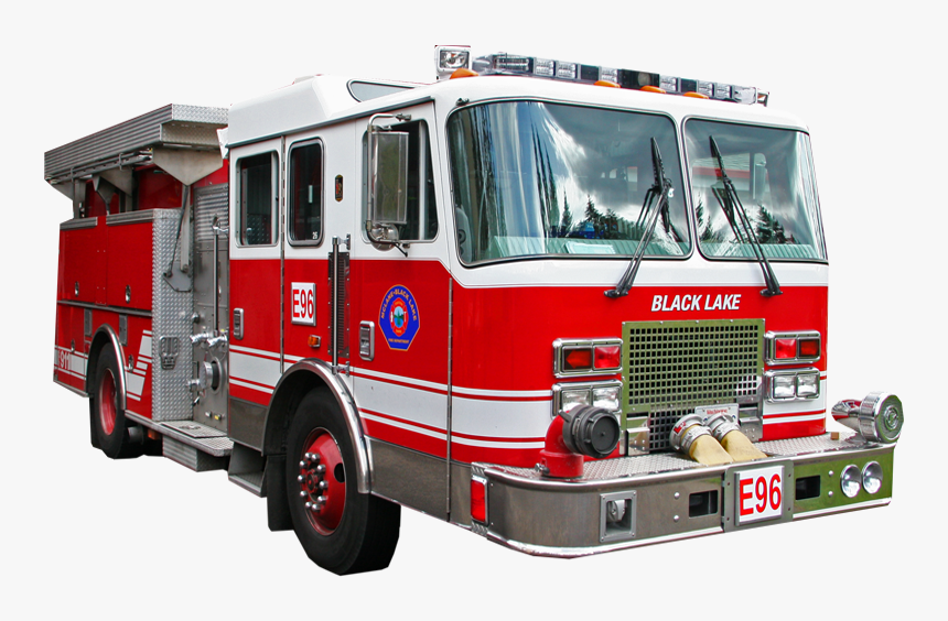 Fire Engine White Background , Png Download - Fire Truck White Background, Transparent Png, Free Download