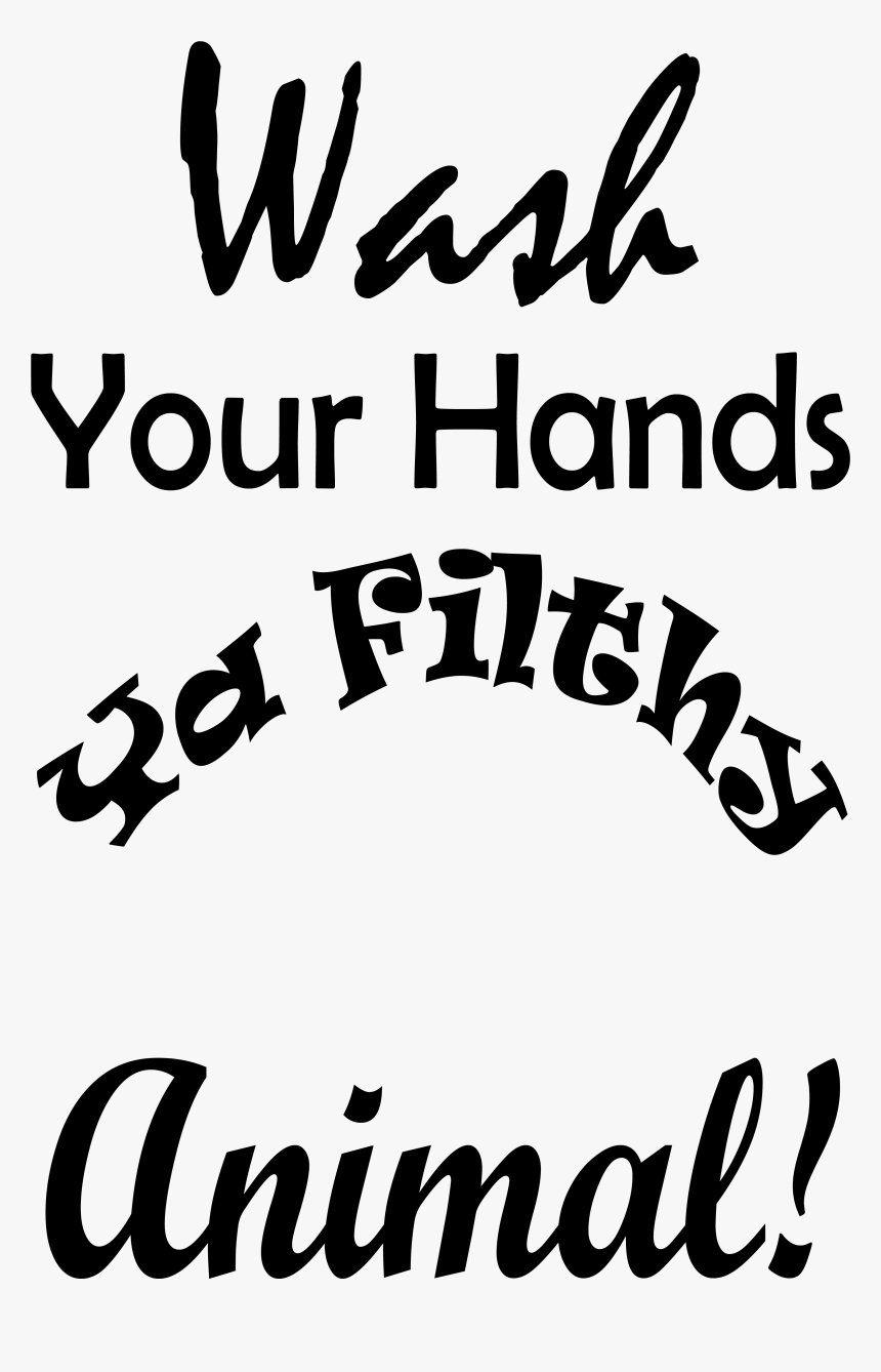 Wash Your Hands Pallet Sign - Illustration, HD Png Download, Free Download