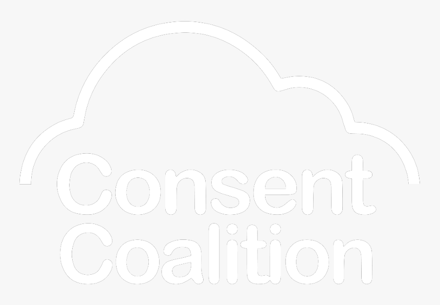 Consent Coalition Logo White Nsvss - Graphic Design, HD Png Download, Free Download