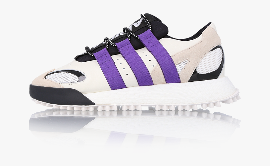 Adidas Originals By Aw Wangbody Run "white Purple" - Adidas Alexander Wang Body Run, HD Png Download, Free Download