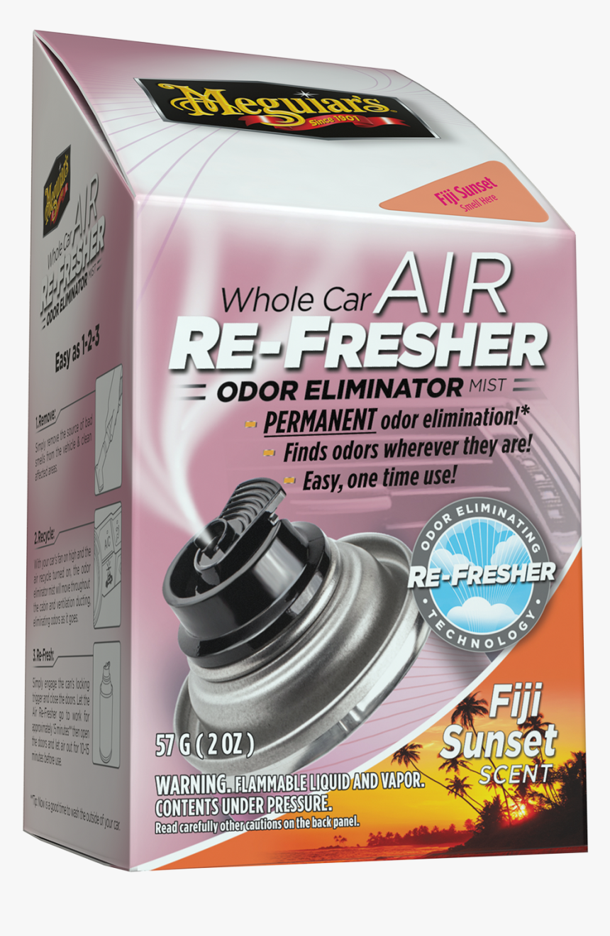 Meguiar"s Whole Car Air Re-fresher Odor Eliminator - Scent Bomb For Car, HD Png Download, Free Download