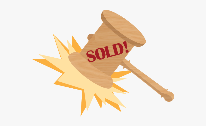 Sold Auction Png, Transparent Png, Free Download