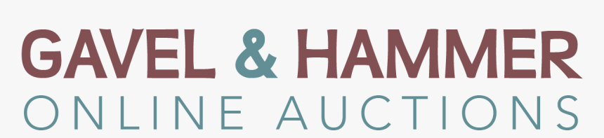 Gavel & Hammer Online Auctions - Graphic Design, HD Png Download, Free Download