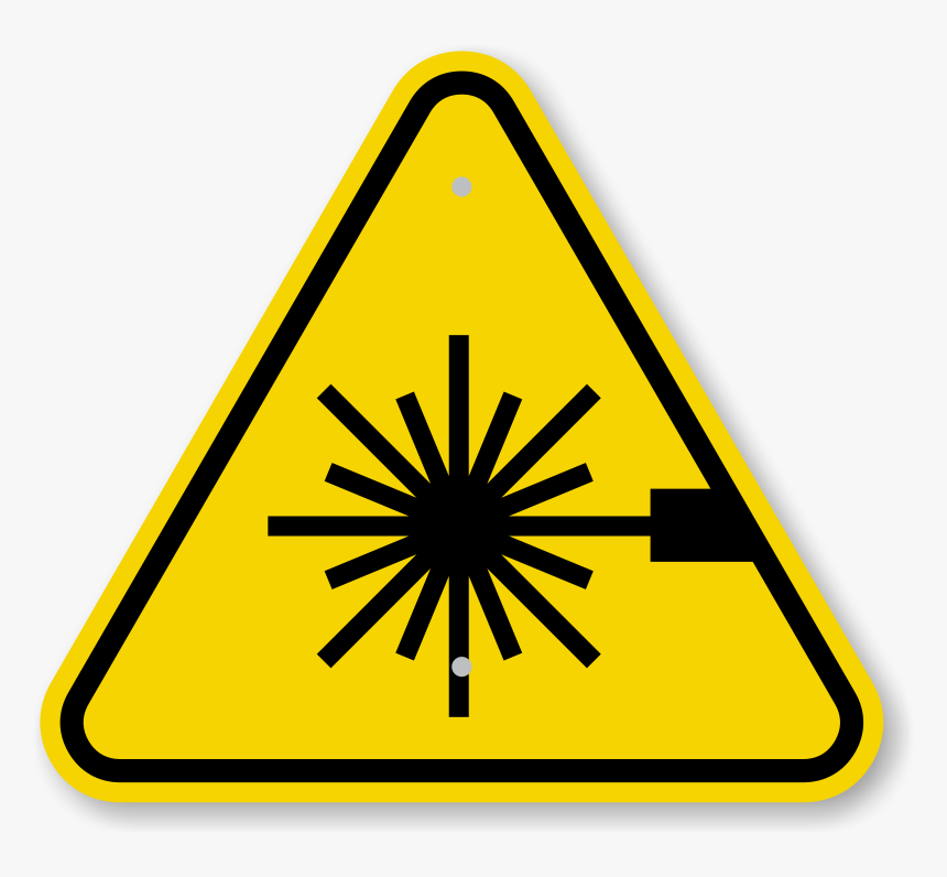 Laser Radiation Hazard Symbol, HD Png Download, Free Download