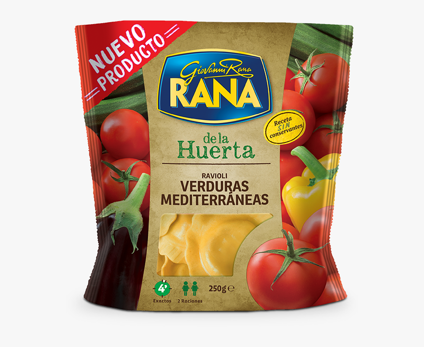 Ravioli Verduras Mediterráneas - Raviolis Rana, HD Png Download, Free Download