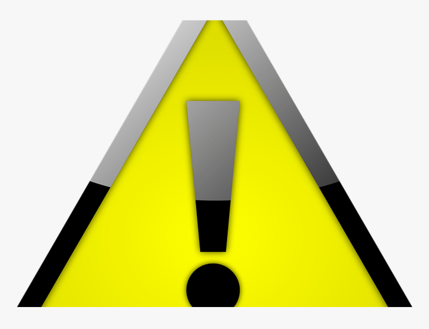 Attention, Warning, Sign, Symbol Free Image - Traffic Sign, HD Png Download, Free Download