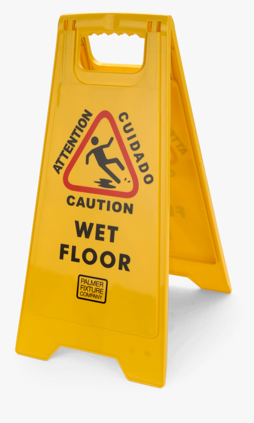 Floor Is Wet Sign Png - High Resolution Wet Floor Sign, Transparent Png, Free Download