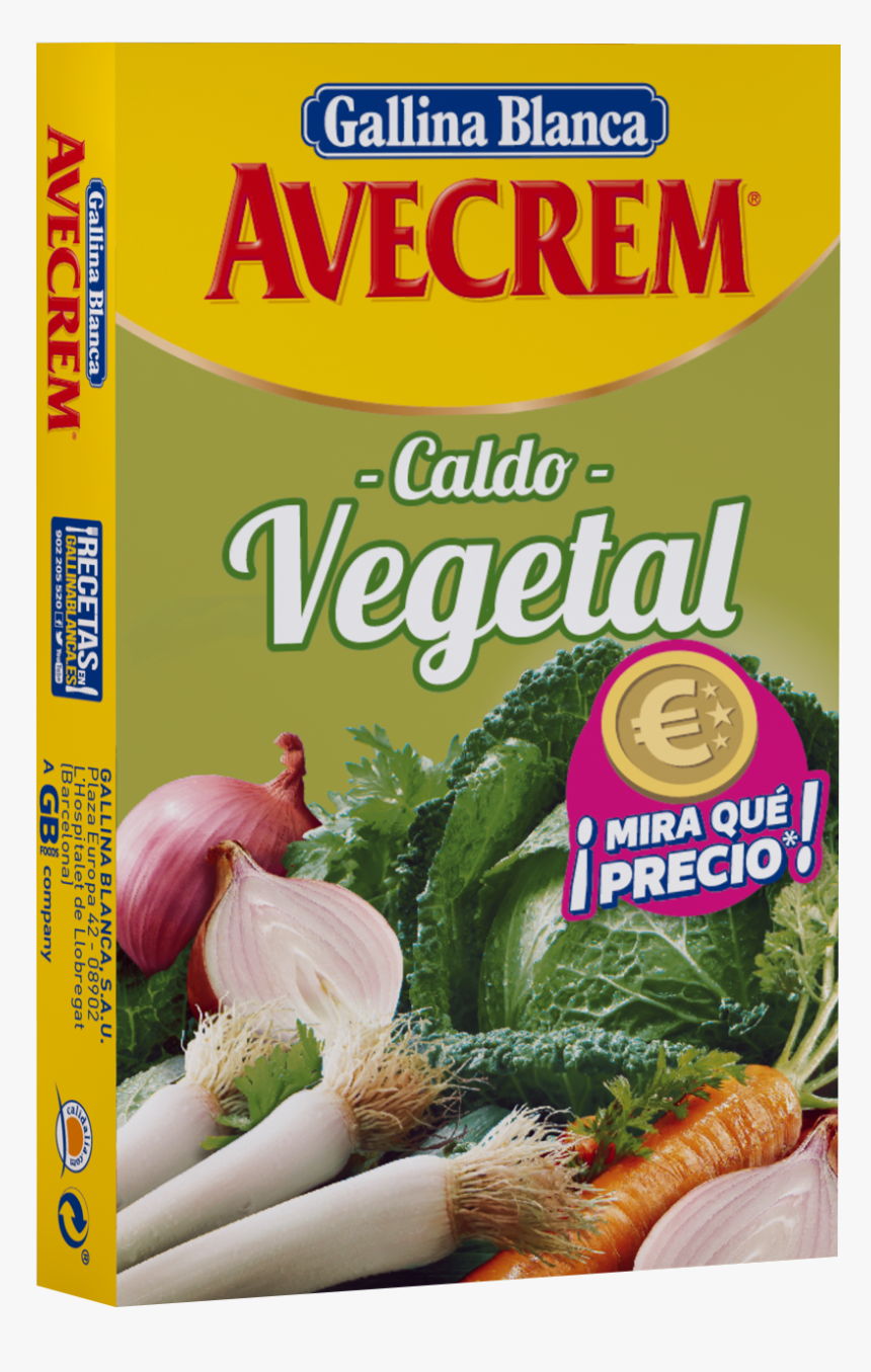 Avecrem Vegetal - Avecrem Caldo De Carne De Sal, HD Png Download, Free Download