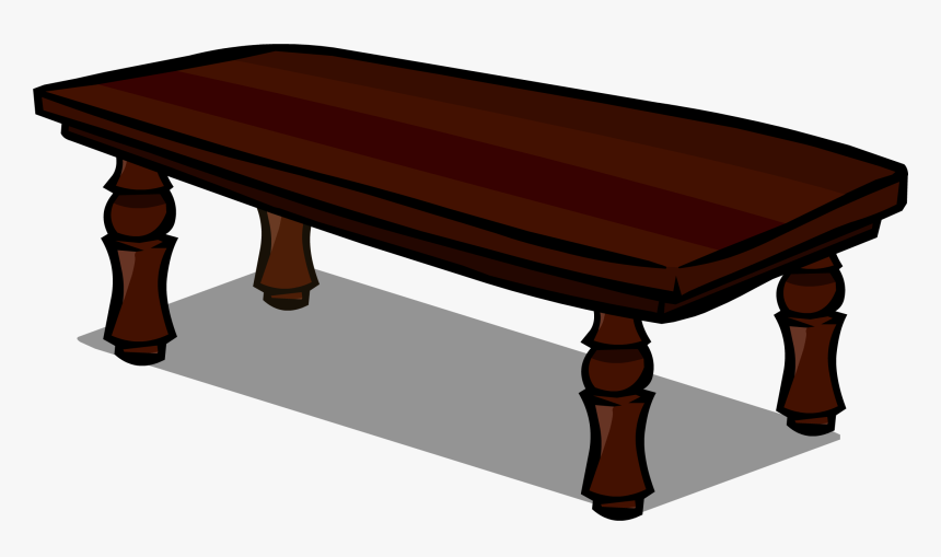 Rosewood Dinner Table Sprite - Table Sprite, HD Png Download, Free Download