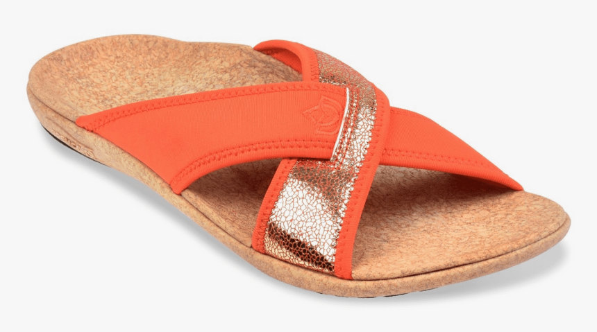 Women’s Spenco Lingo Slide Flame Sandal - Slide Sandal, HD Png Download, Free Download