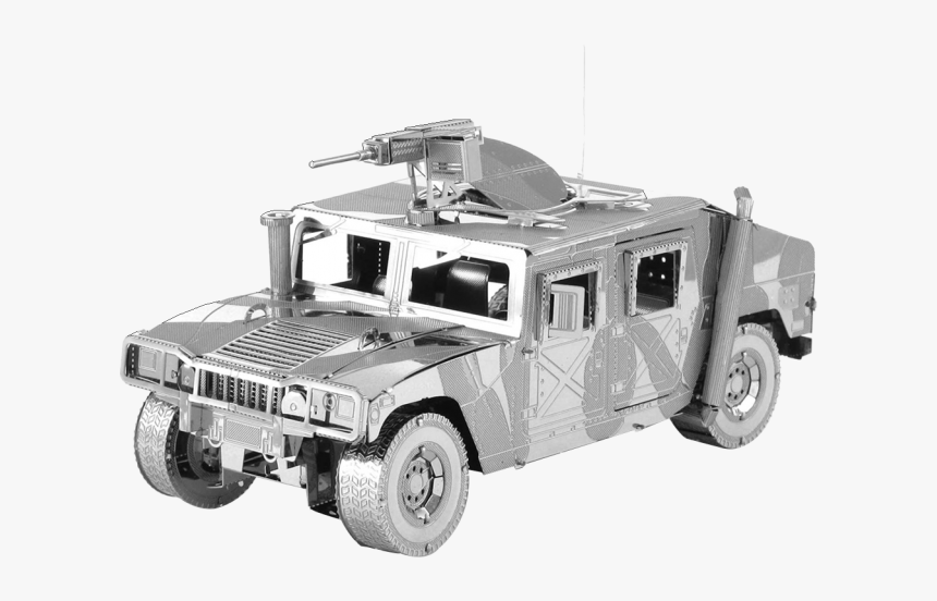 Iconx 3d Metal Model Kit - Metal Earth Humvee, HD Png Download, Free Download