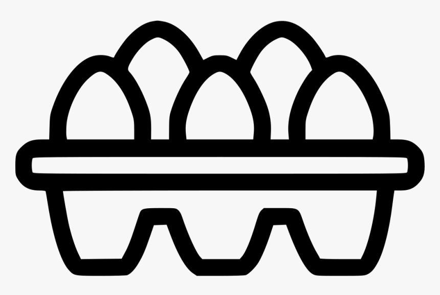 Egg Eggs Tray Poultry Food Produce Svg Png Icon Free - Egg Icon Png, Transparent Png, Free Download