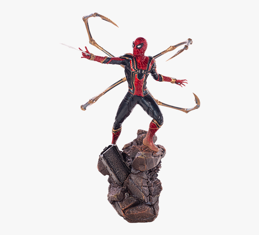 Spider Man Infinity War Statue, HD Png Download, Free Download