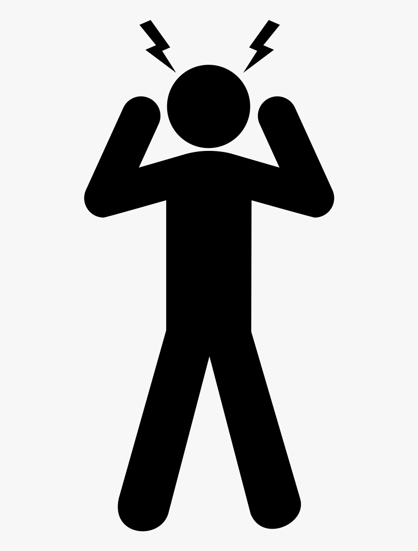 Stress Clipart Computer Stress - Transparent Anxiety Clipart, HD Png Download, Free Download