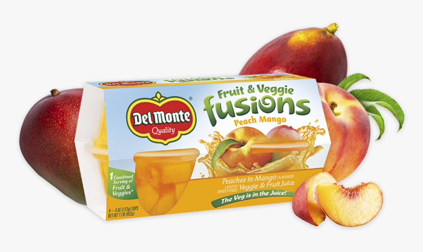 Peach Mango, Del Monte® Fusions - Monte, HD Png Download, Free Download