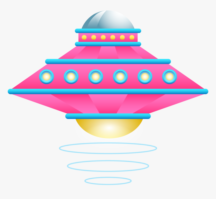 Ship Ufo Space Freetoedit Alienship Alienships Spacesh - Blue And Pink Spaceship, HD Png Download, Free Download