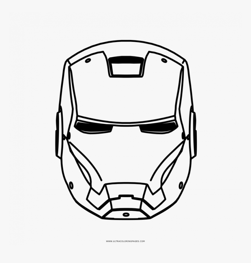 Iron Man Png Coloring, Transparent Png, Free Download