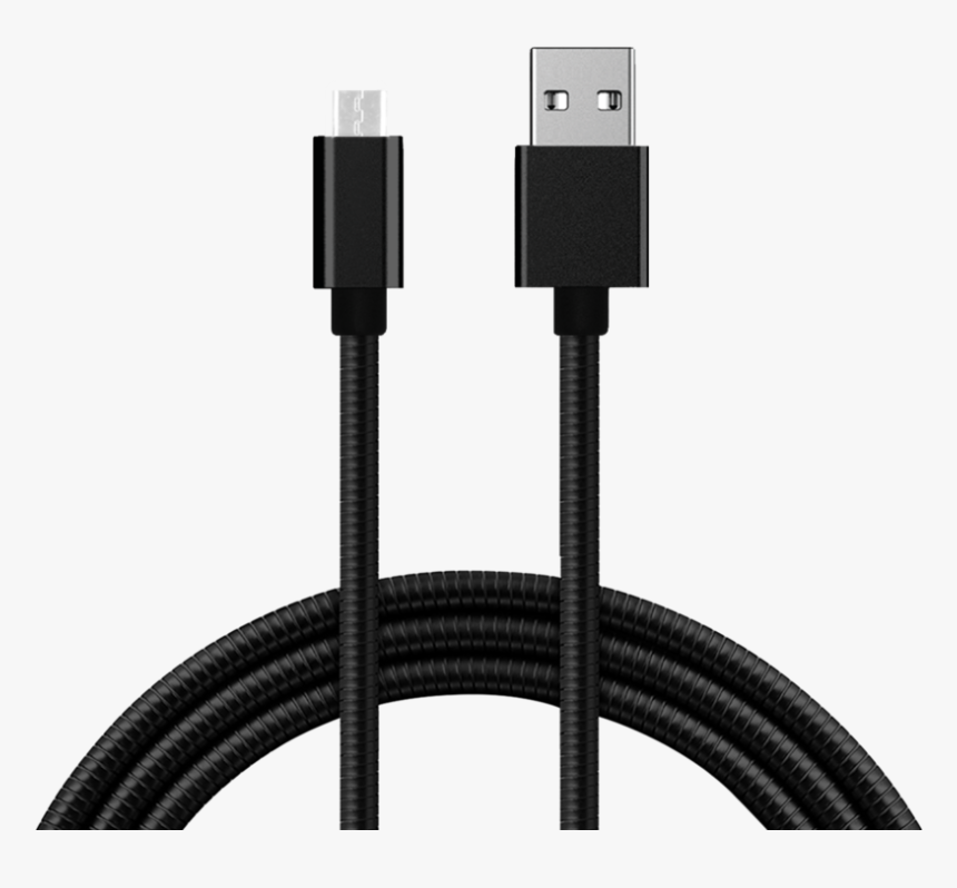 7935 Fuse Metal Micro Usb Black - Micro Usb Cable Black, HD Png Download, Free Download