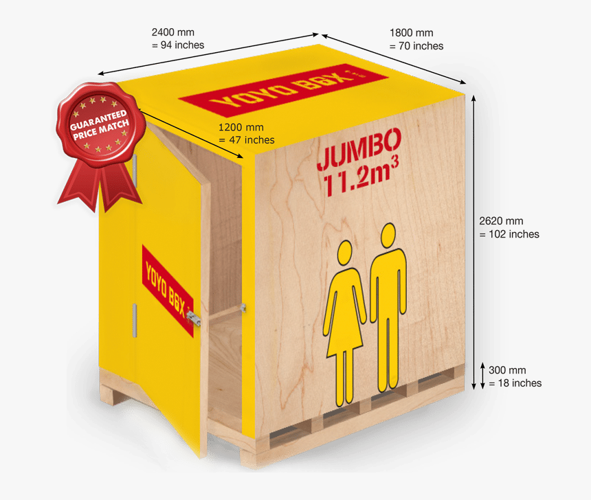 Jumbo - Self Storage Yoyo Box Storage, HD Png Download, Free Download