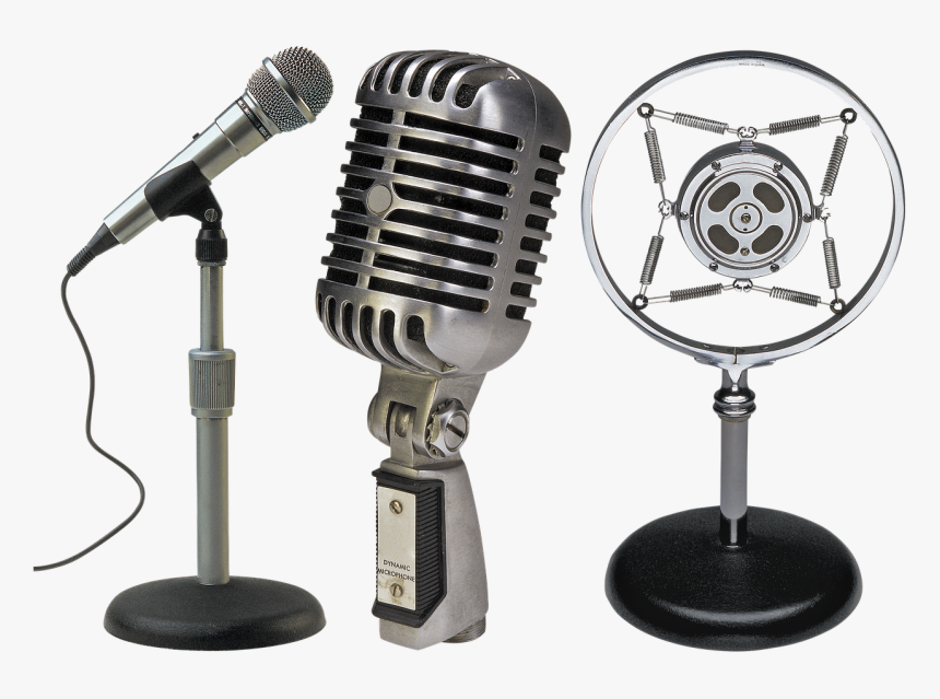 Microphone, Sound, Record, Radio, Equipment, Retro - صور مايك Png, Transparent Png, Free Download