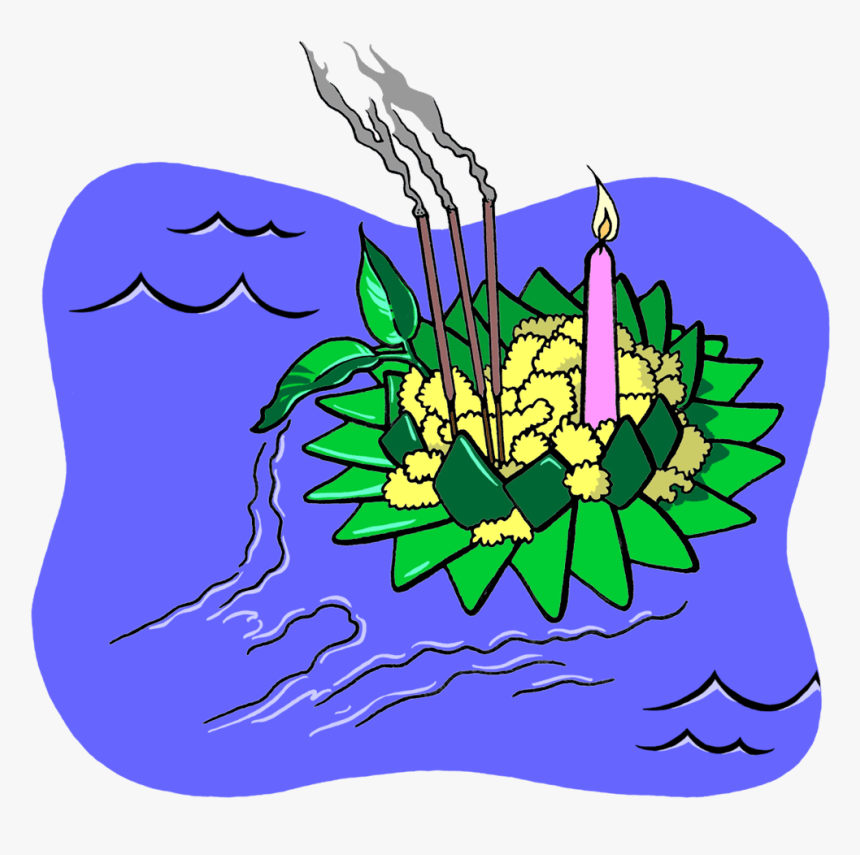 Transparent Biodiversity Clipart - Drawing Krathong, HD Png Download, Free Download