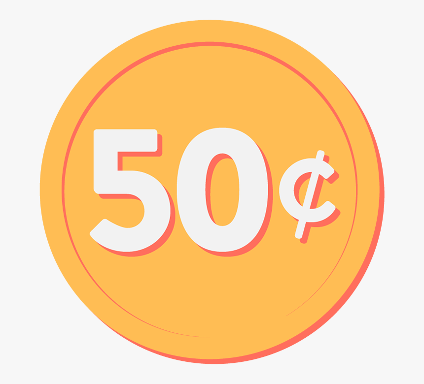 50 Cents Symbol
