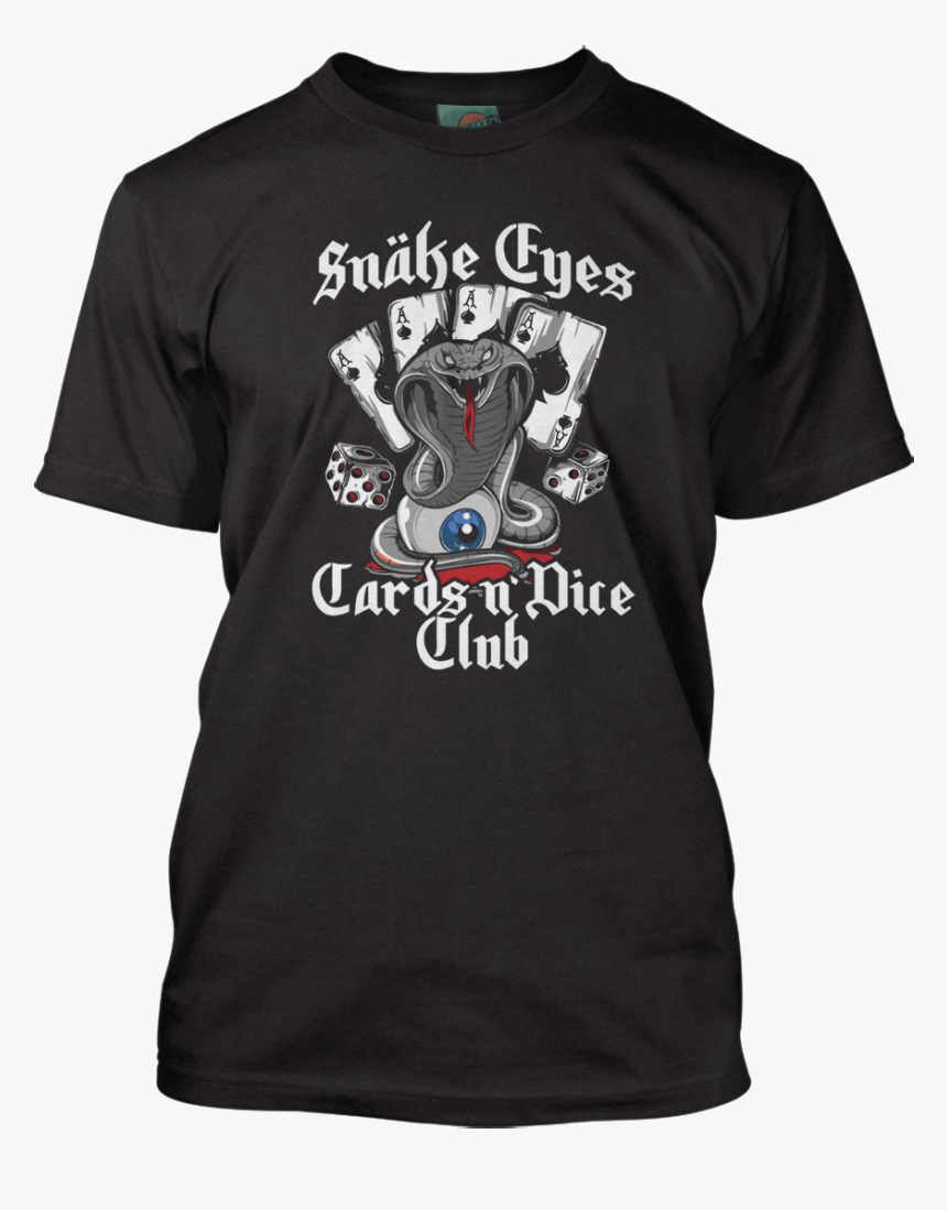 Motorhead Inspired Ace Of Spades Snake Eyes Cards N - Opengl T Shirt, HD Png Download, Free Download