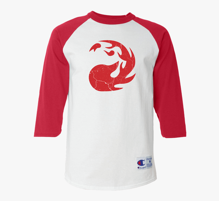 Champion Raglan Baseball Tee, HD Png Download, Free Download