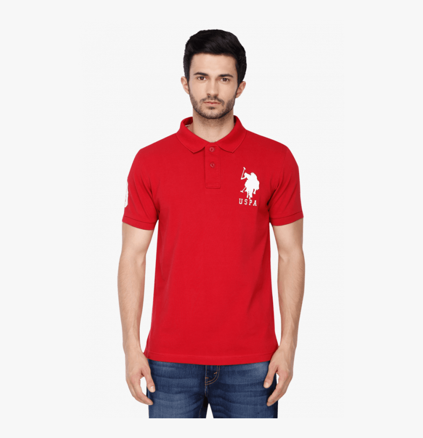 Red Tshirt Png -t Shirts Model Png, Transparent Png - Guy In Red Shirt, Png Download, Free Download