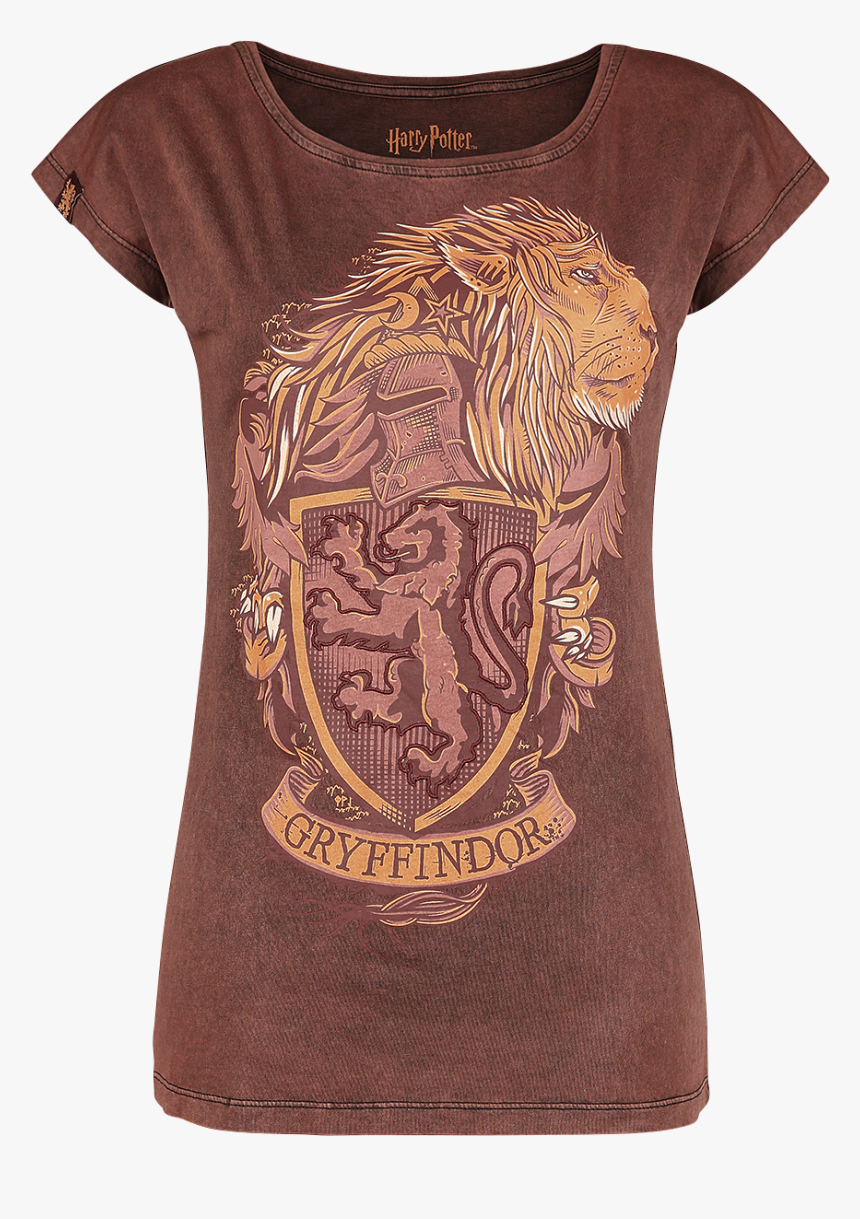 Transparent Red Tshirt Png - Harry Potter Gryffindor Lion Poster, Png Download, Free Download