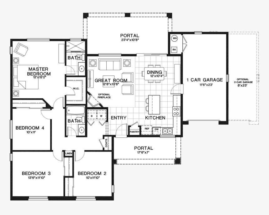 Transparent Sycamore Tree Png - Transparent Floorplan Png, Png Download, Free Download