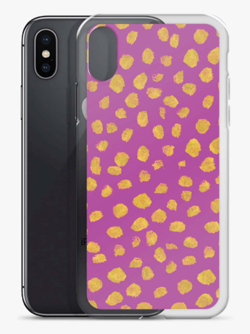 Pink Gold Dots Iphone Case - Iphone, HD Png Download, Free Download