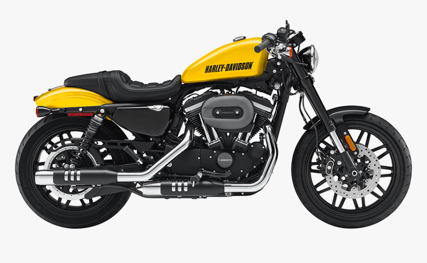 Harley-davidson Sportster Motorcycle - Yellow Harley Davidson Png, Transparent Png, Free Download