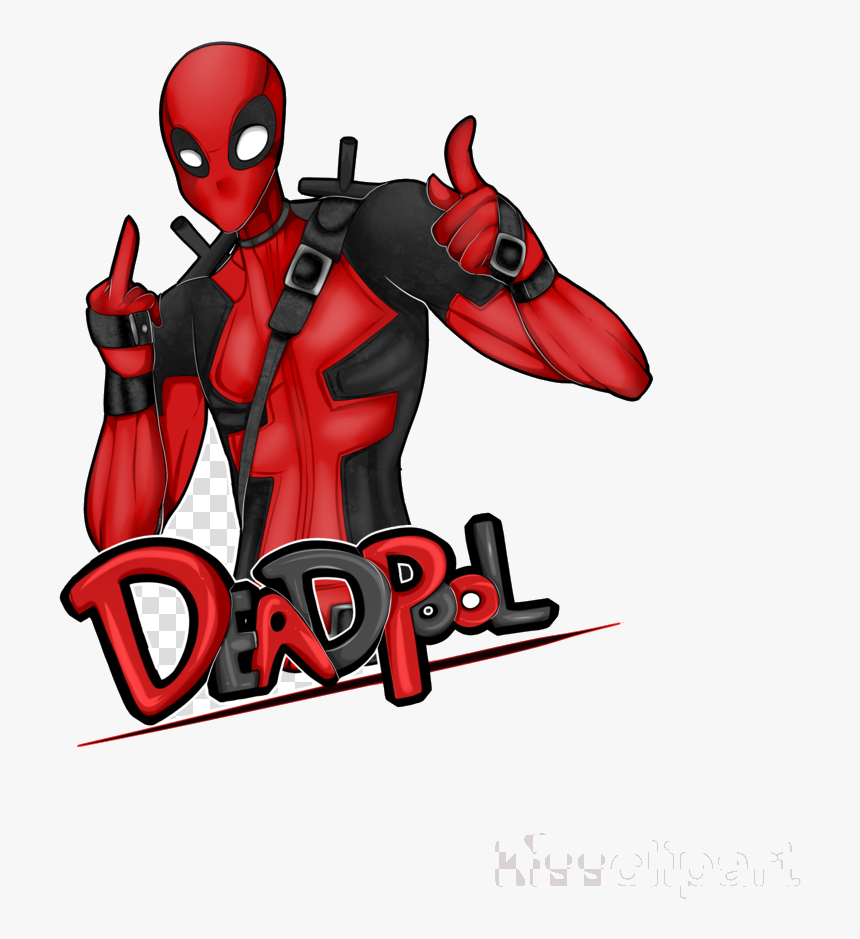 Deadpool Tshirt Red Transparent Image Clipart Free - Spider-man, HD Png Download, Free Download